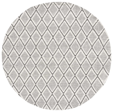 Safavieh Marbella 6'-0" x 6'-0" Rug in Ivory / Black