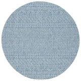 Safavieh Courtyard 10'-0" x 10'-0" Rug in Grey / Blue