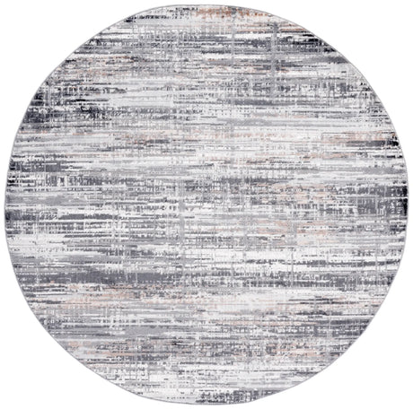 Safavieh Shivan 100 6'-7" x 6'-7" Rug in Light Grey / Dark Grey