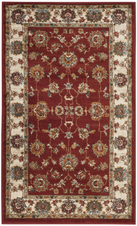 Safavieh Summit 3'-0" x 5'-0" Rug in Red / Ivory