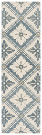 Safavieh Metro 2'-3" x 8'-0" Rug in Blue / Ivory