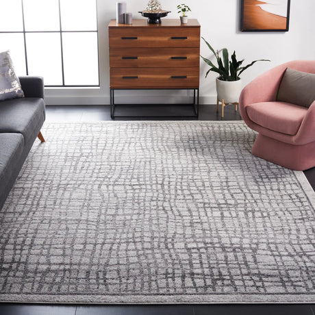 Safavieh Adirondack 10'-0" x 14'-0" Rug in Silver / Ivory