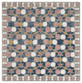 Safavieh Aspen 5'-0" x 5'-0" Rug in Grey / Pink