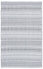 Safavieh Kilim 4'-0" x 6'-0" Rug in Ivory / Black