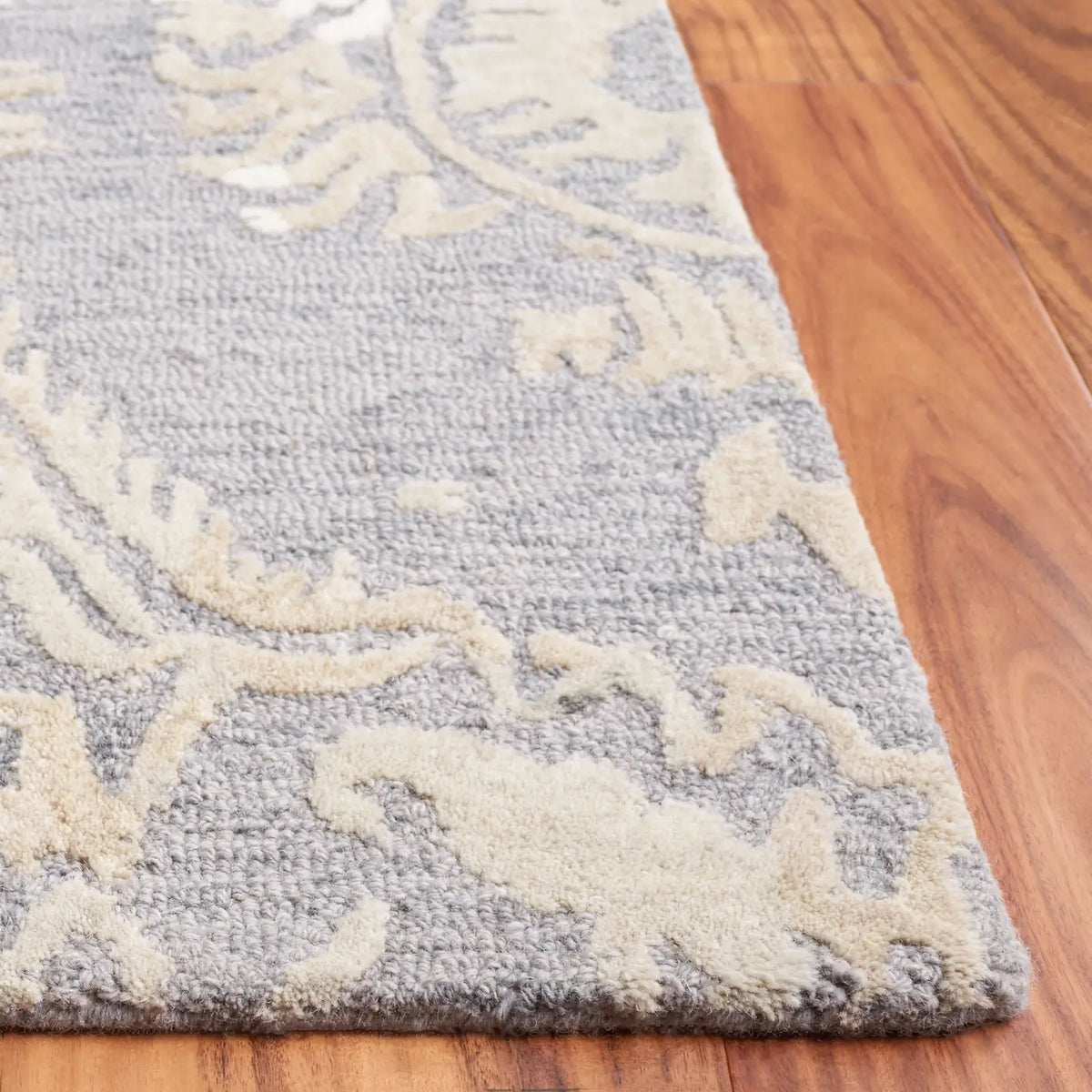 Safavieh Ebony 4'-0" x 6'-0" Rug in Grey / Ivory