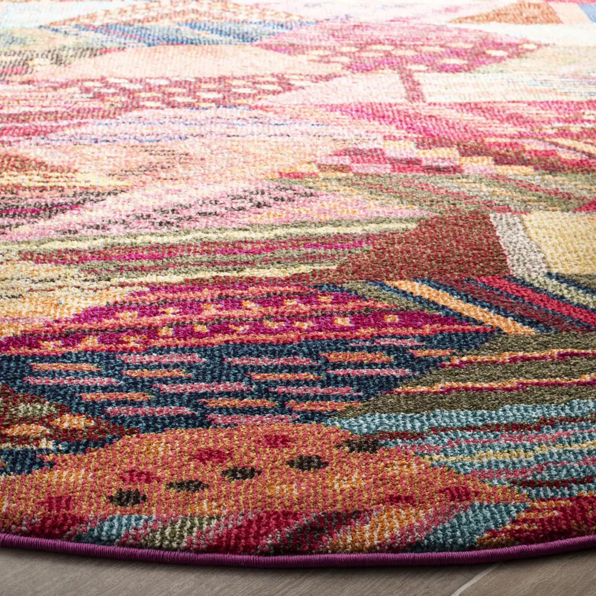 Safavieh Monaco 6'-7" x 6'-7" Rug in Multi