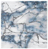 Safavieh Craft 6'-7" x 6'-7" Rug in Grey / Blue