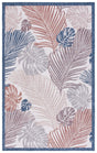 Safavieh Courtyard 4'-0" x 5'-7" Rug in Beige / Rust