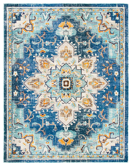 Safavieh Madison 10'-0" x 14'-0" Rug in Blue / Light Blue