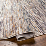 Surya Aida Aad-2310 Ivory, Beige, Deep Teal, Tan, Medium Gray Rug.