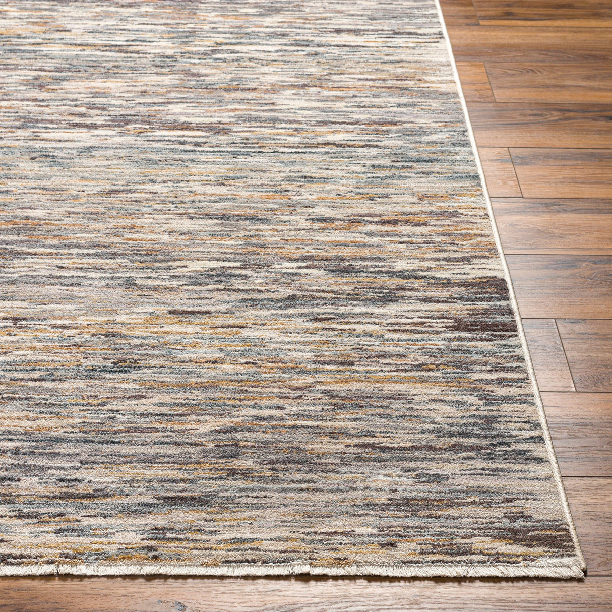 Surya Aida Aad-2310 Ivory, Beige, Deep Teal, Tan, Medium Gray Rug.