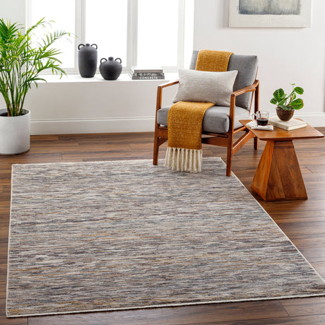 Surya Aida Aad-2310 Ivory, Beige, Deep Teal, Tan, Medium Gray Rug.