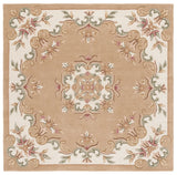 Safavieh Aubusson 6'-0" x 6'-0" Rug in Beige / Ivory
