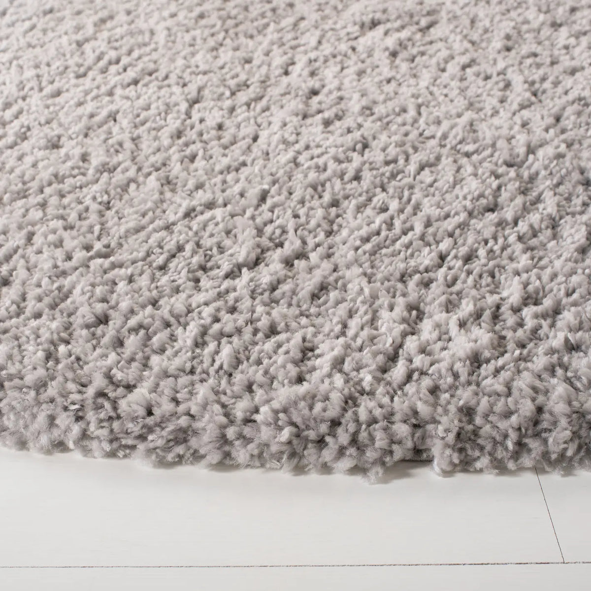 Safavieh Fontana Shag  800 5'-3" x 5'-3" Rug in Grey