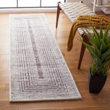 Safavieh Metro 2'-3" x 8'-0" Rug in Grey / Ivory