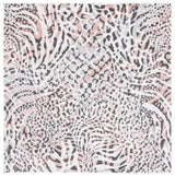 Safavieh Amsterdam 6'-7" x 6'-7" Rug in Ivory / Blush