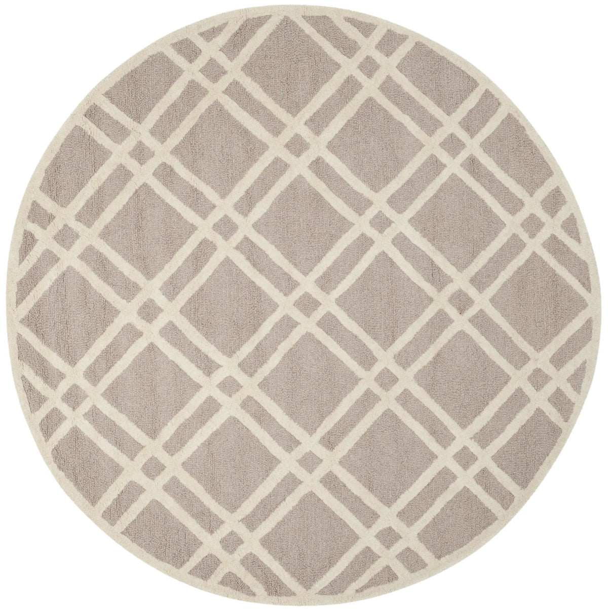 Safavieh Cambridge 6'-0" x 6'-0" Rug in Beige / Ivory