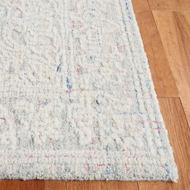 Safavieh Ebony 4'-0" x 6'-0" Rug in Light Grey / Ivory