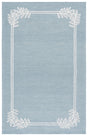 Safavieh Martha Stewart 4'-0" x 6'-0" Rug in Light Blue / Ivory