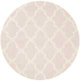 Safavieh Cambridge 6'-0" x 6'-0" Rug in Light Pink / Ivory