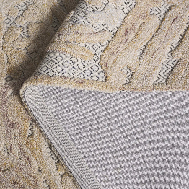 Safavieh Trace 4'-0" x 6'-0" Rug in Beige / Black