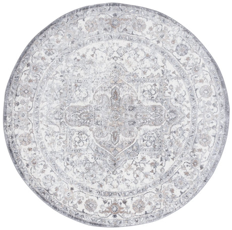 Safavieh Opal 6'-7" x 6'-7" Rug in Grey / Ivory