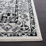 Safavieh Tulum 4'-0" x 6'-0" Rug in Ivory / Black