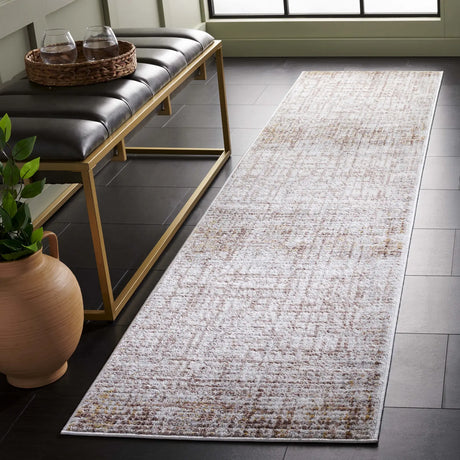 Safavieh Palma 2'-2" x 9'-0" Rug in Beige / Brown