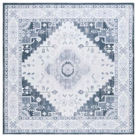 Safavieh Arizona 6'-0" x 6'-0" Rug in Grey Green / Ivory