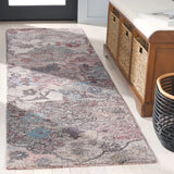 Safavieh Anatolia 2'-3" x 8'-0" Rug in Brown / Pink