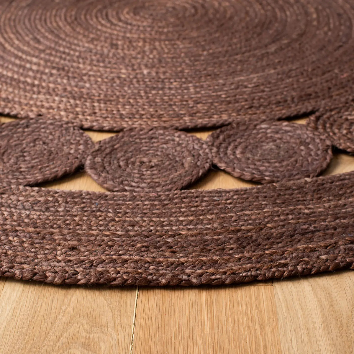 Safavieh Natural Fiber 5'-0" x 5'-0" Rug in Brown