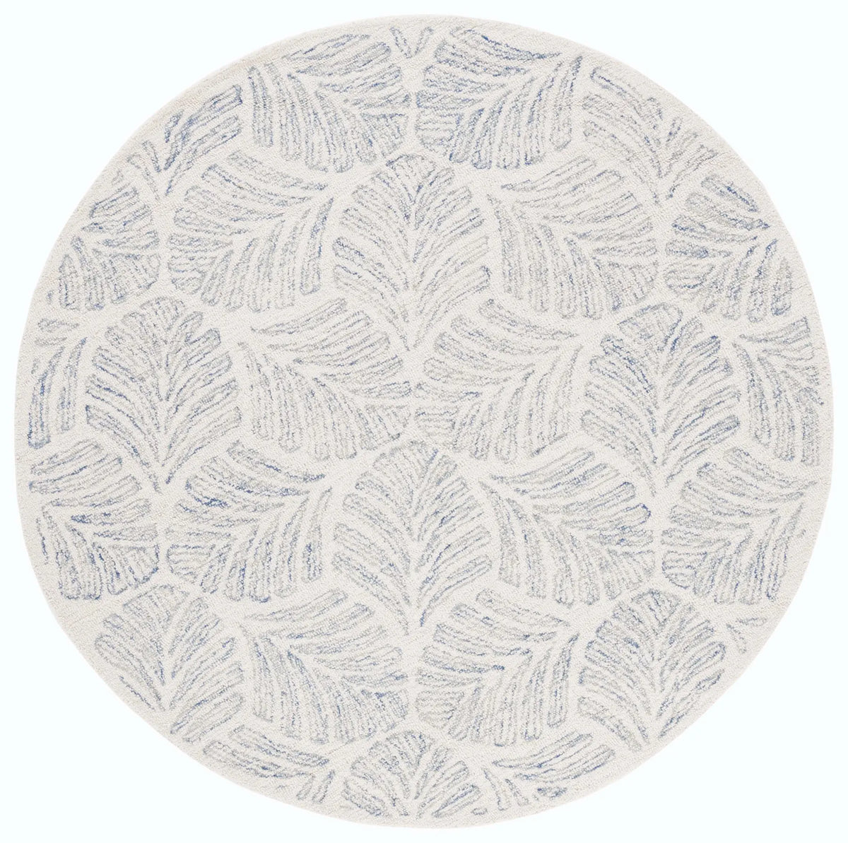 Safavieh Martha Stewart 300 6'-0" x 6'-0" Rug in Ivory / Blue