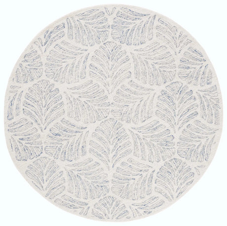Safavieh Martha Stewart 300 6'-0" x 6'-0" Rug in Ivory / Blue