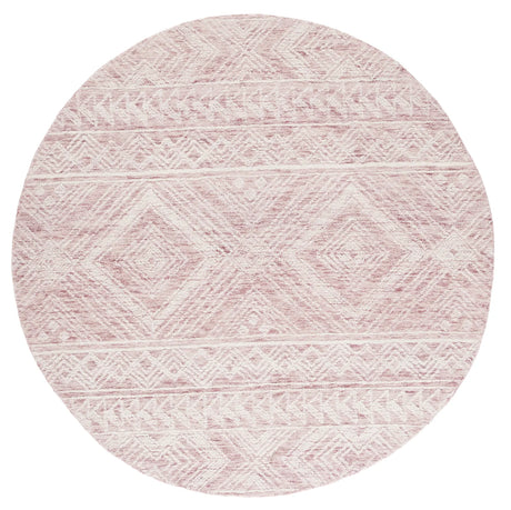 Safavieh Metro 6'-0" x 6'-0" Rug in Dark Pink / Ivory