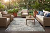 Dynamic Rugs Melissa 4234 Grey/Blue Rug - Room