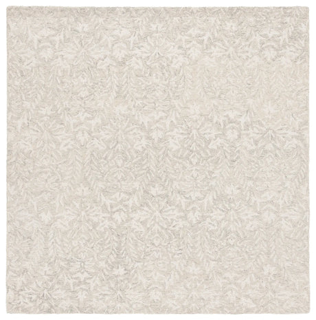 Safavieh Ebony 6'-0" x 6'-0" Rug in Grey / Ivory