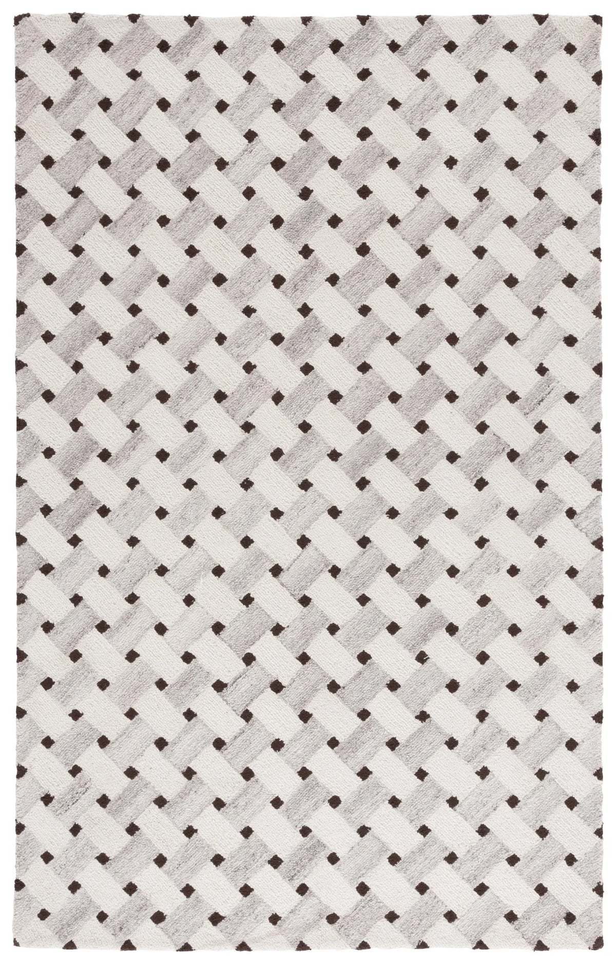 Safavieh Genre 4'-0" x 6'-0" Rug in Ivory / Brown