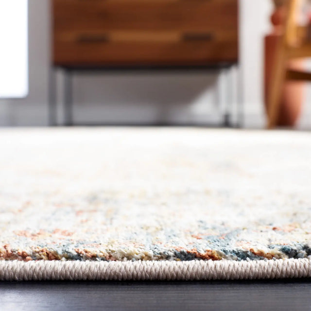 Safavieh Silverado 4'-0" x 6'-0" Rug in Rust / Blue