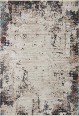 Loloi Leigh Lei-05 Ivory/Charcoal Rugs - main flat