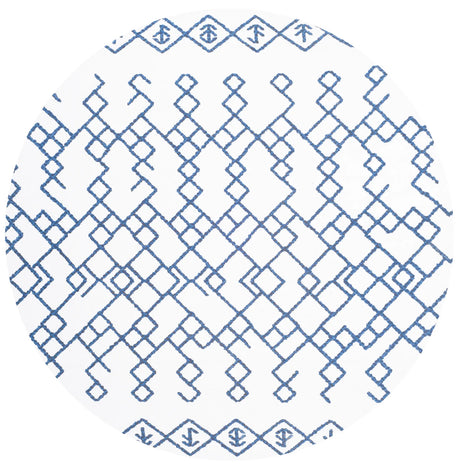 Safavieh Cedar Brook 6'-0" x 6'-0" Rug in Ivory / Navy