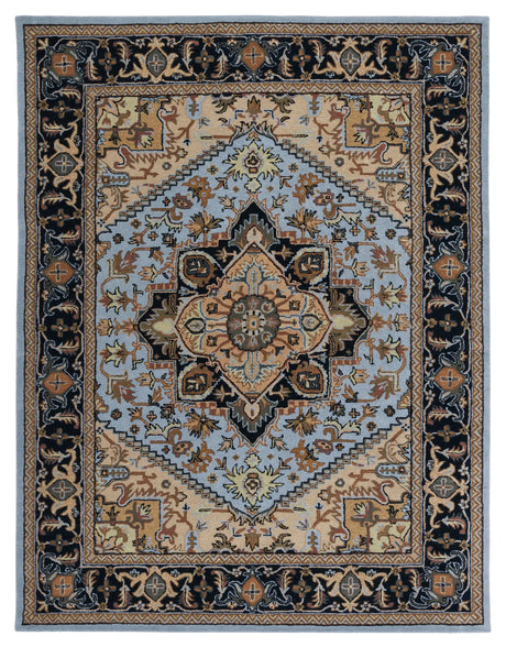Safavieh Heritage 10'-0" x 14'-0" Rug in Blue / Light Brown