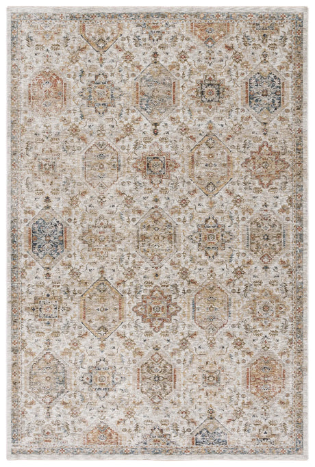Safavieh Silverado 4'-0" x 6'-0" Rug in Ivory / Rust