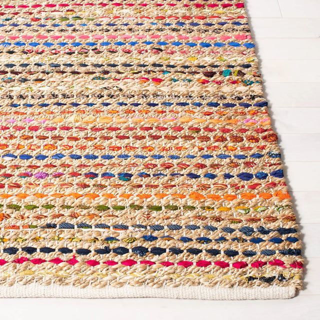 Safavieh Cape Cod 4'-0" x 6'-0" Rug in Natural / Multi