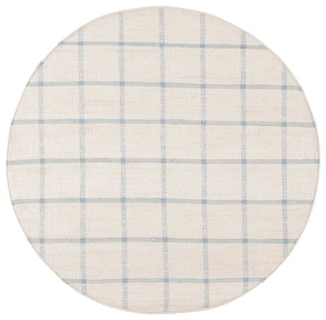 Safavieh Montauk 6'-0" x 6'-0" Rug in Ivory / Blue