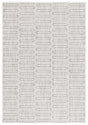 Safavieh Beach House 4'-0" x 6'-0" Rug in Grey / Ivory
