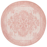 Safavieh Metro 6'-0" x 6'-0" Rug in Pink / Ivory