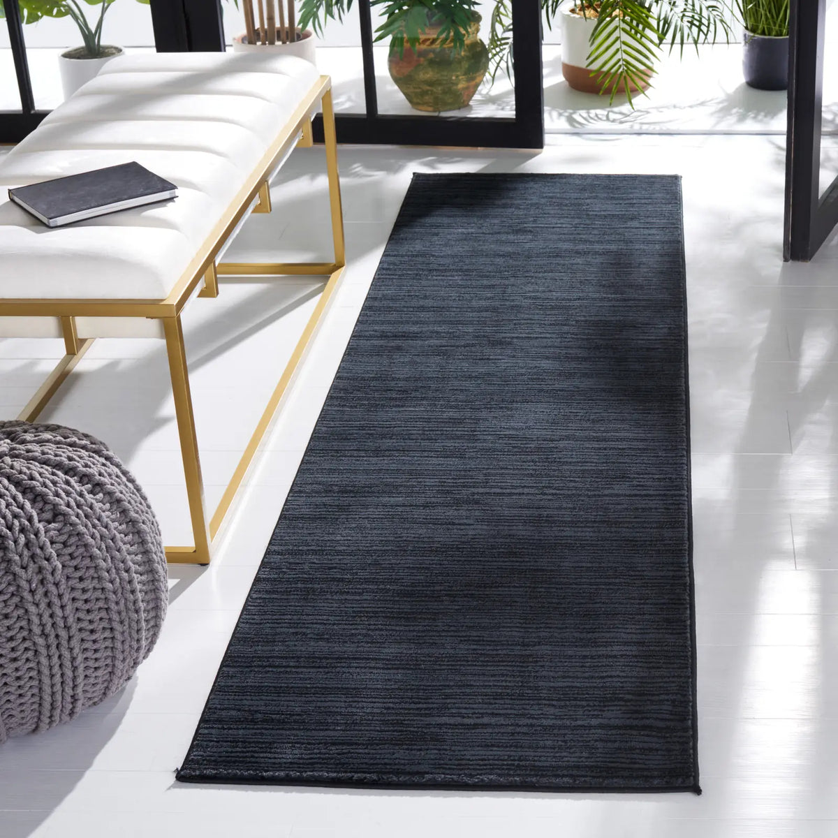 Safavieh Vision 2'-2" x 8'-0" Rug in Black