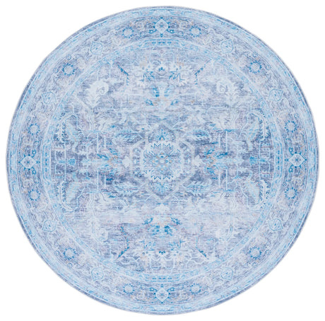Safavieh Tucson 6'-0" x 6'-0" Rug in Purple / Blue