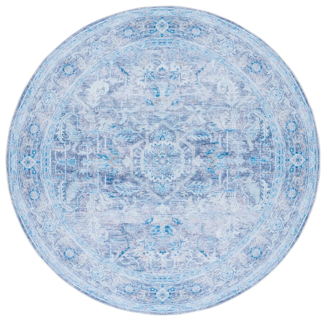 Safavieh Tucson 6'-0" x 6'-0" Rug in Purple / Blue