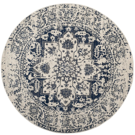 Safavieh Madison 10'-0" x 10'-0" Rug in Cream / Navy